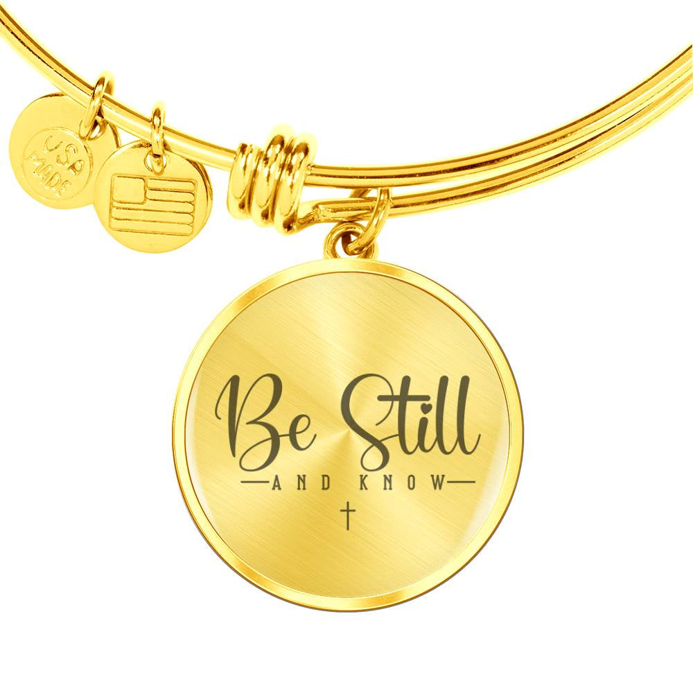 Be Still And Know Bangle