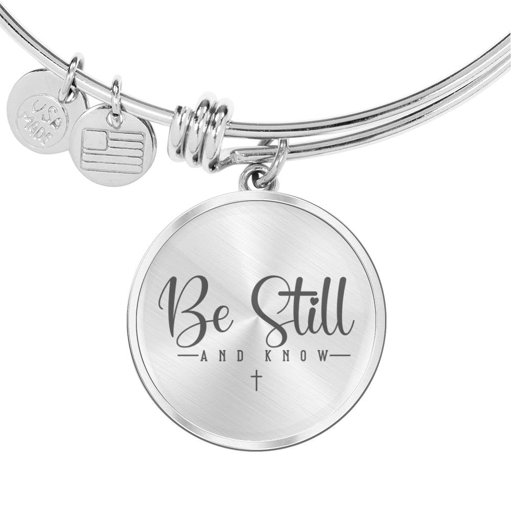 Be Still And Know Bangle
